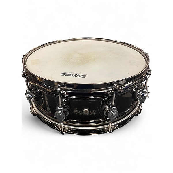 Used DW 14in Design Series Snare Black Nickel Over Brass Drum