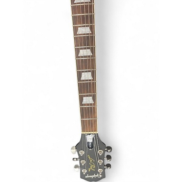 Used Epiphone Les Paul Traditional Pro IV Black Solid Body Electric Guitar