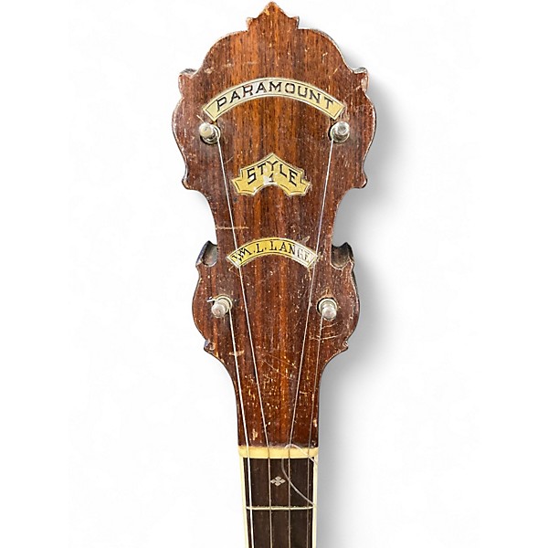 Vintage 1927 Weymann Tenor Banjo Natural Banjo