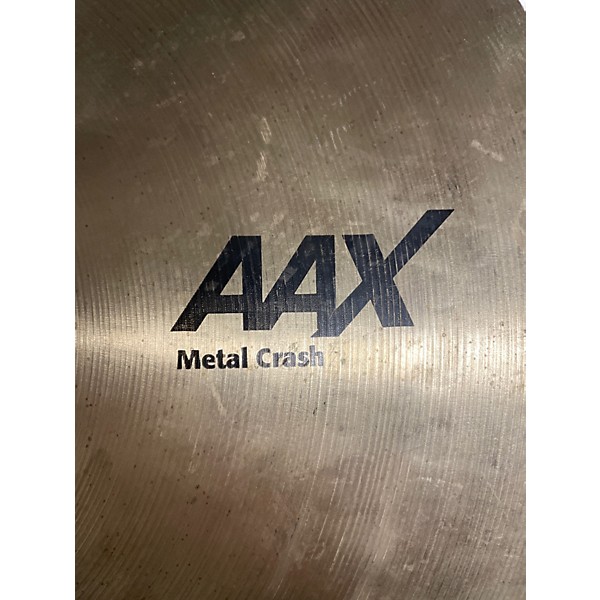 Used SABIAN 17in AAX Metal Crash Cymbal
