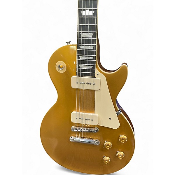 Used Gibson Les Paul Standard 50's P-90 Gold Top Solid Body Electric Guitar