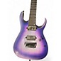 Used Ibanez RGA71AL Axion Label 7 String Purple Solid Body Electric Guitar