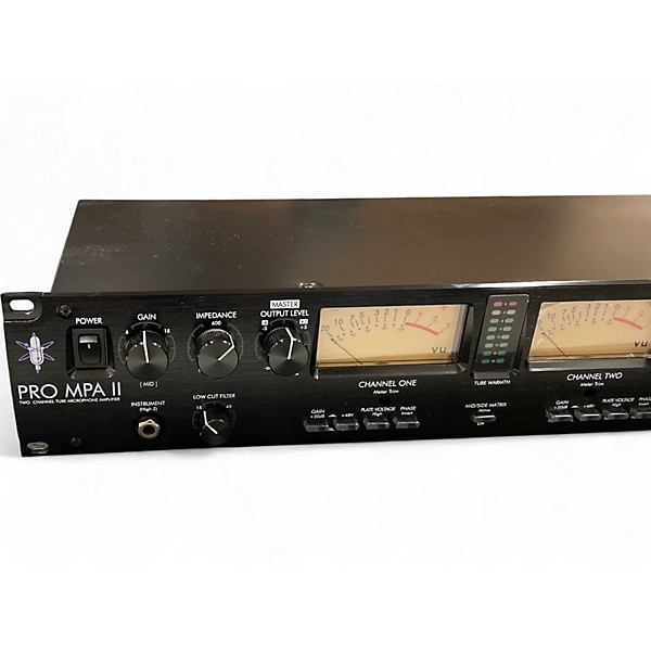 Used Art Pro MPA II 2-Channel Tube Microphone Preamp