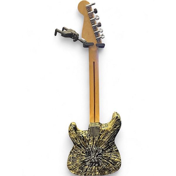 Used Fender Splattercaster Stratocaster Camo Solid Body Electric Guitar