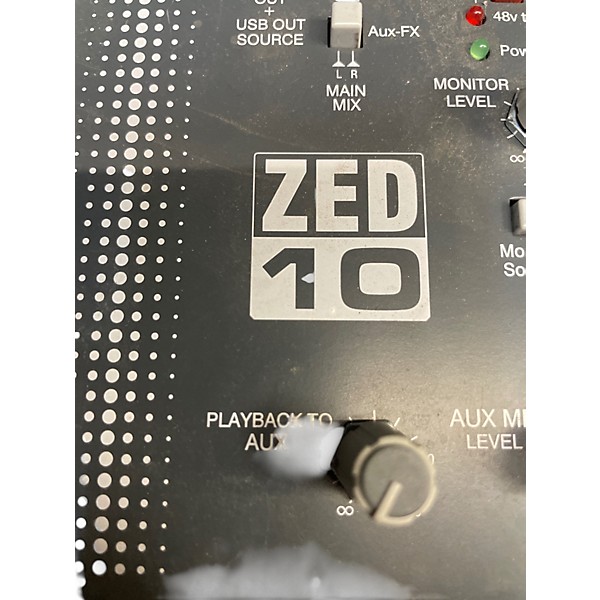 Used Allen & Heath ZED10 Line Mixer