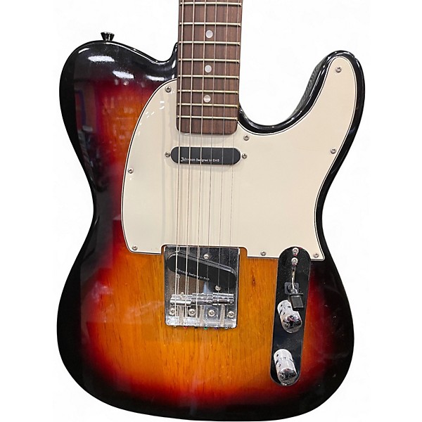 Used Johnson JT800 3 Color Sunburst Solid Body Electric Guitar