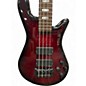 Used Spector REBOP DLX Crimson Red Burst Electric Bass Guitar