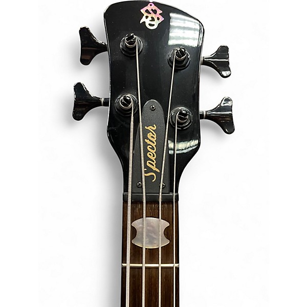 Used Spector REBOP DLX Crimson Red Burst Electric Bass Guitar