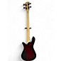 Used Spector REBOP DLX Crimson Red Burst Electric Bass Guitar