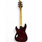 Used Schecter Guitar Research Omen Extreme 6 Crimson Red Trans Solid Body Electric Guitar