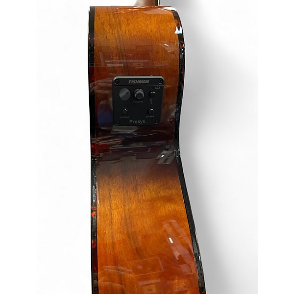 Used Takamine pursuit exostic s ce Brown Sunburst Acoustic Guitar