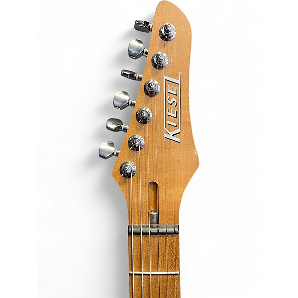 Used Kiesel Delos Black Burst Solid Body Electric Guitar