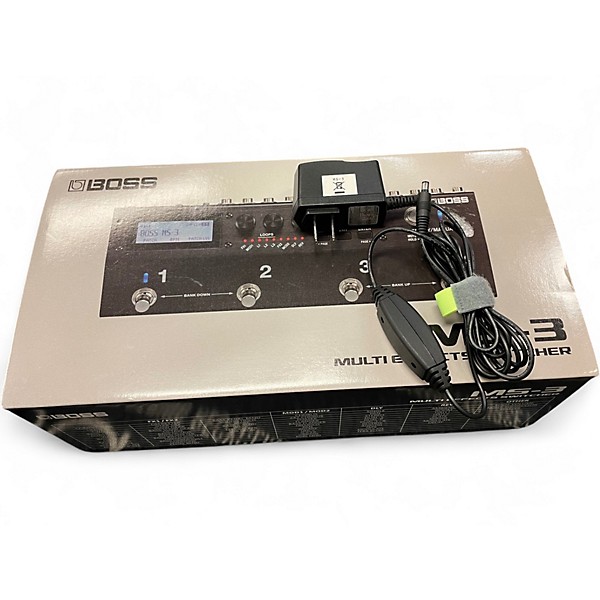 Used BOSS MS3 Multi Effects Switcher Effect Processor
