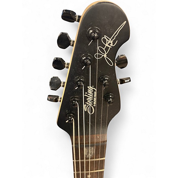 Used Sterling by Music Man JP70 John Petrucci Signature Black Solid Body Electric Guitar