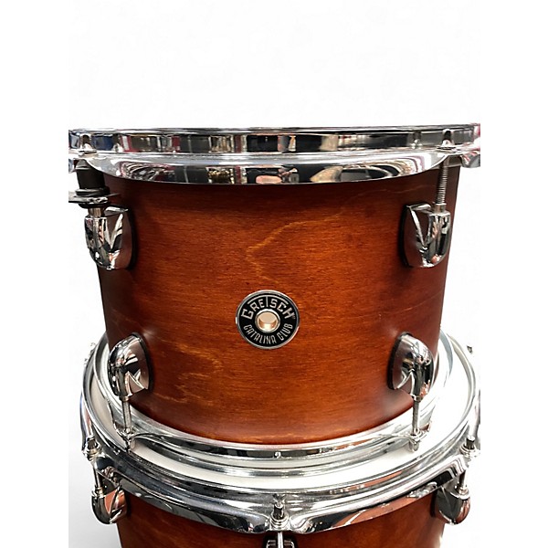 Used Gretsch Drums 4 Piece Catalina Club Jazz Series Walnut Satin Drum Kit