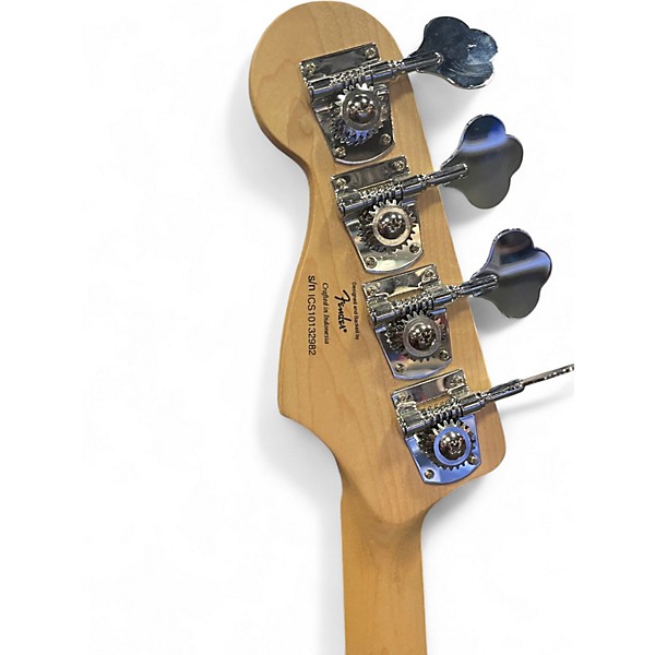 Used Squier Classic Vibe 70s Jazz Bass Natural Electric Bass Guitar