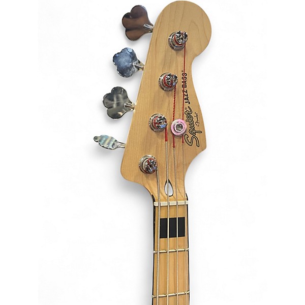 Used Squier Classic Vibe 70s Jazz Bass Natural Electric Bass Guitar
