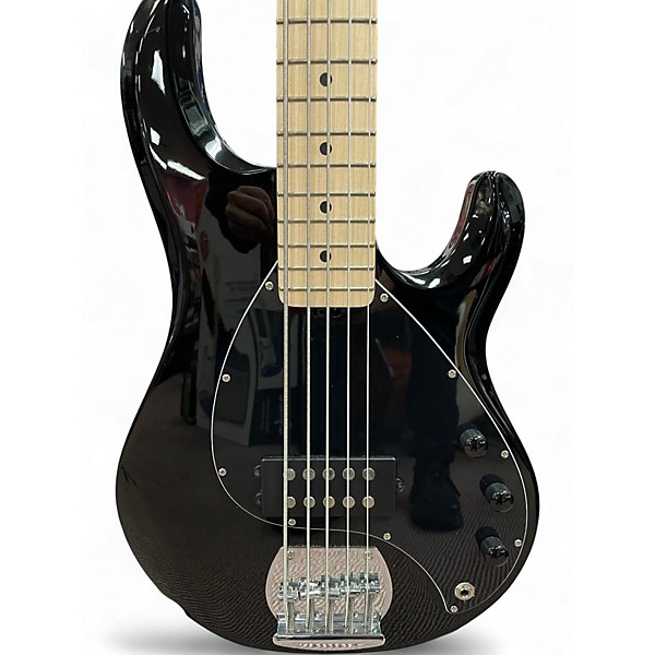Used Sterling by Music Man Ray5 5 String Black Electric Bass Guitar