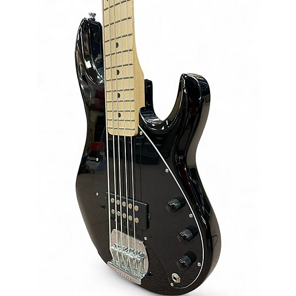 Used Sterling by Music Man Ray5 5 String Black Electric Bass Guitar
