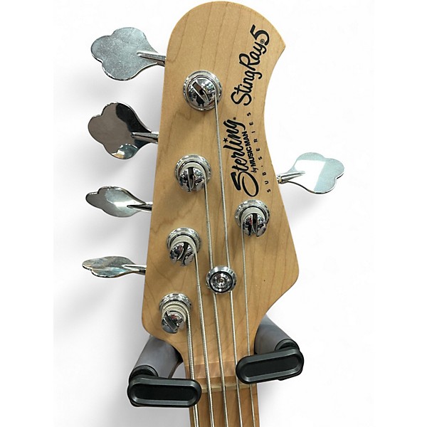 Used Sterling by Music Man Ray5 5 String Black Electric Bass Guitar
