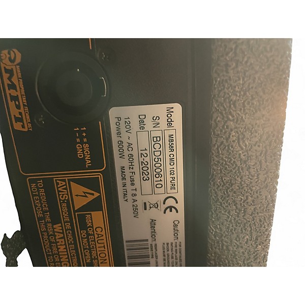 Used Markbass Markbass MB58R CMD 102 PURE Bass Combo Amp