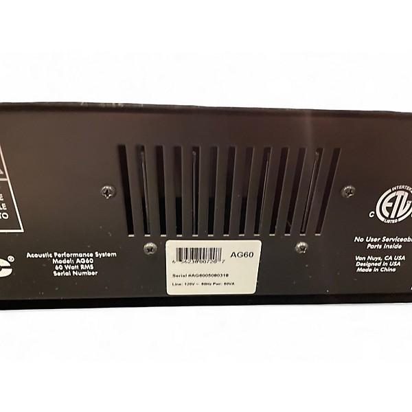 Used Acoustic AG60 60W 2X8 Acoustic Guitar Combo Amp