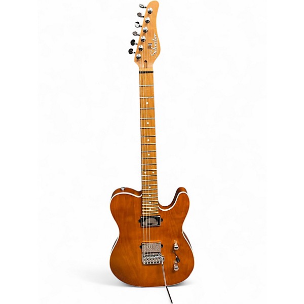 Used Schecter Guitar Research Diamond Series PT Natural Solid Body Electric Guitar