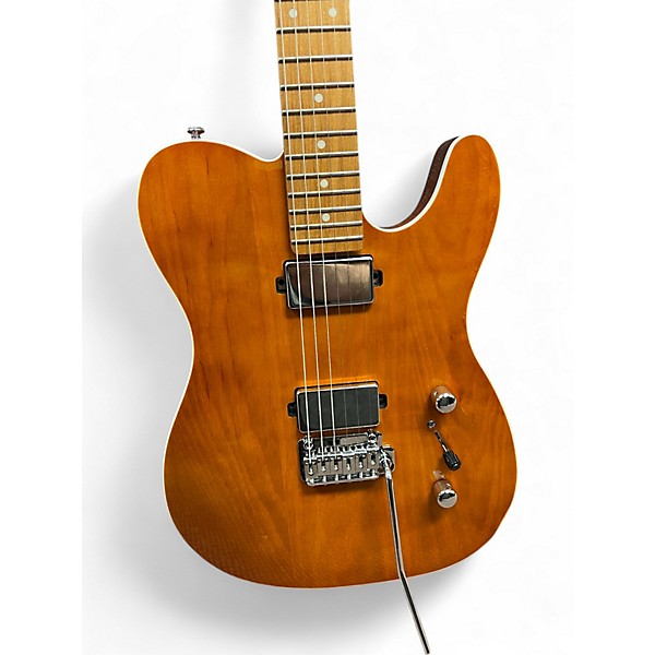 Used Schecter Guitar Research Diamond Series PT Natural Solid Body Electric Guitar