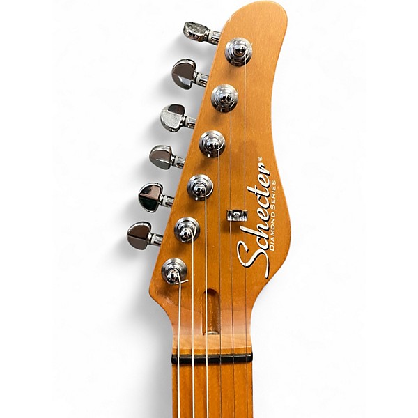 Used Schecter Guitar Research Diamond Series PT Natural Solid Body Electric Guitar