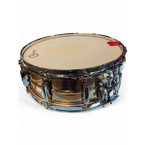 Used Pearl 5X14 Sensitone Elite Snare Phosphor Bronze Drum