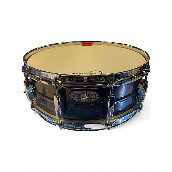 Used Pearl 5.5X14 Sensitone Snare Sparkle Drum