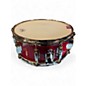 Used 1996 Pork Pie USA 14in Maple Snare 1996 0831 Red Drum