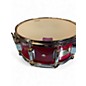 Used 1996 Pork Pie USA 14in Maple Snare 1996 0831 Red Drum