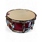 Used 1996 Pork Pie USA 14in Maple Snare 1996 0831 Red Drum
