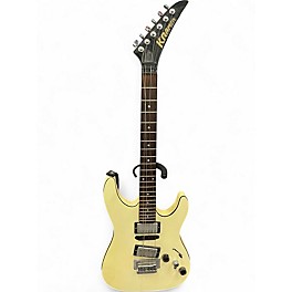 Used 1980s Kramer Pacer Classic Cream Solid Body Electric Guitar
