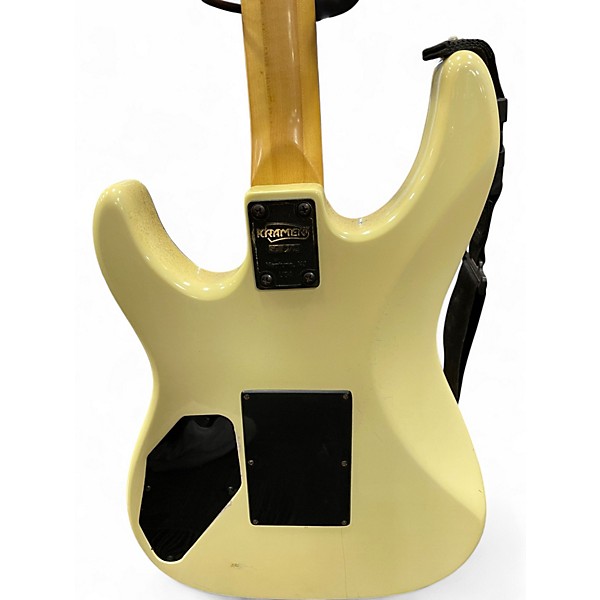 Used 1980s Kramer Pacer Classic Cream Solid Body Electric Guitar