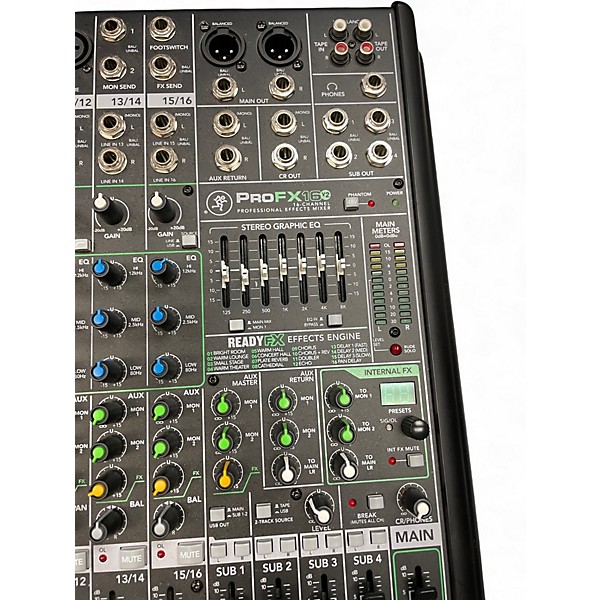 Used Mackie PROFX16V2 Unpowered Mixer