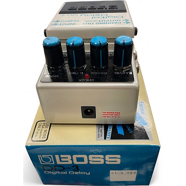Used BOSS DD3 Digital Delay Effect Pedal