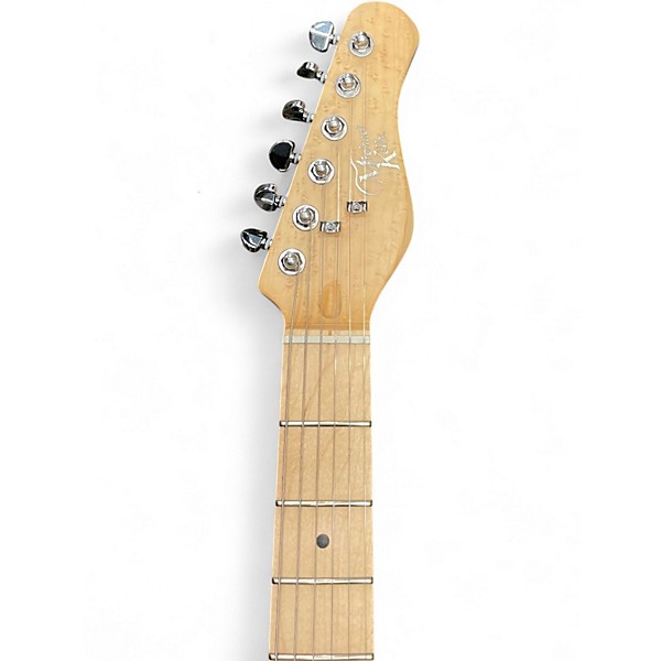 Used Michael Kelly Triple 50 Black Solid Body Electric Guitar