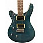 Used Harley Benton CST-24 Deluxe Blue Solid Body Electric Guitar