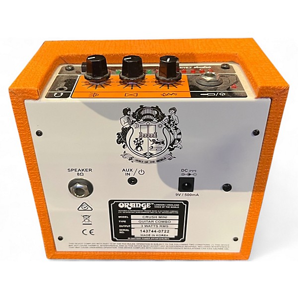 Used Orange Amplifiers CRUSH MINI Battery Powered Amp