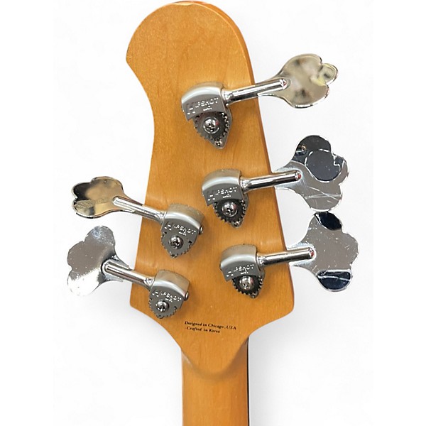 Used Lakland 55-01 Skyline Series 5 String FRETTLESS NATURAL Electric Bass Guitar