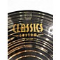 Used MEINL 16in CLASSIC CUSTOM DARK CRASH Cymbal