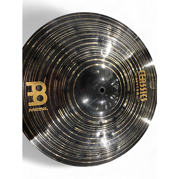 Used MEINL 16in CLASSIC CUSTOM DARK CRASH Cymbal