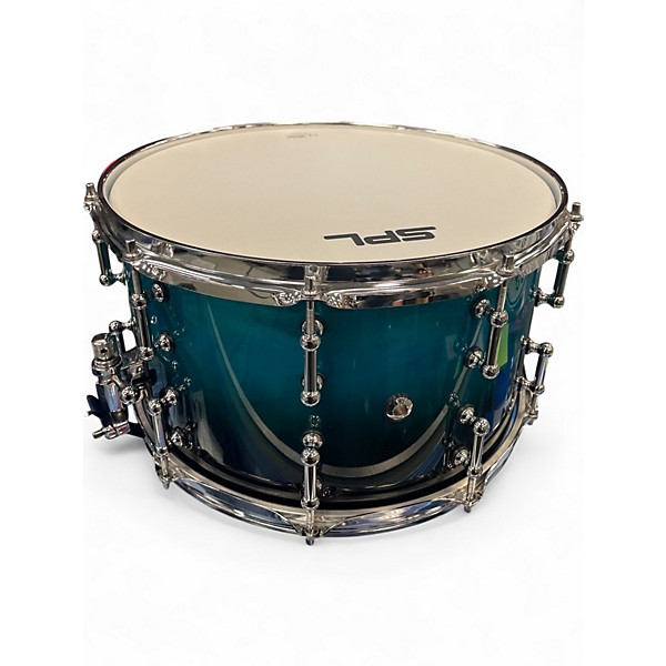 Used SPL 14X8 468 Series Snare Drum Turquoise Drum