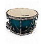 Used SPL 14X8 468 Series Snare Drum Turquoise Drum