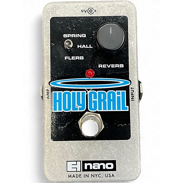 Used Electro-Harmonix Holy Grail Reverb Effect Pedal