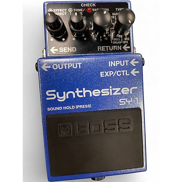 Used BOSS SY1 Effect Pedal