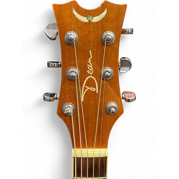 Used Dean EKOA Natural Acoustic Electric Guitar