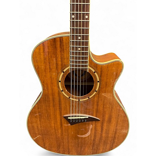 Used Dean EKOA Natural Acoustic Electric Guitar